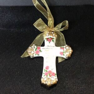 Beautifully ornate cross of love